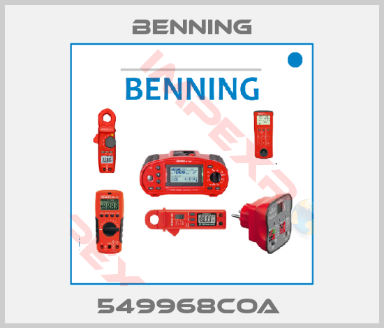 Benning-549968COA 