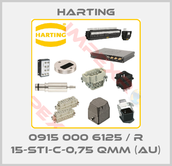 Harting-0915 000 6125 / R 15-STI-C-0,75 QMM (AU)