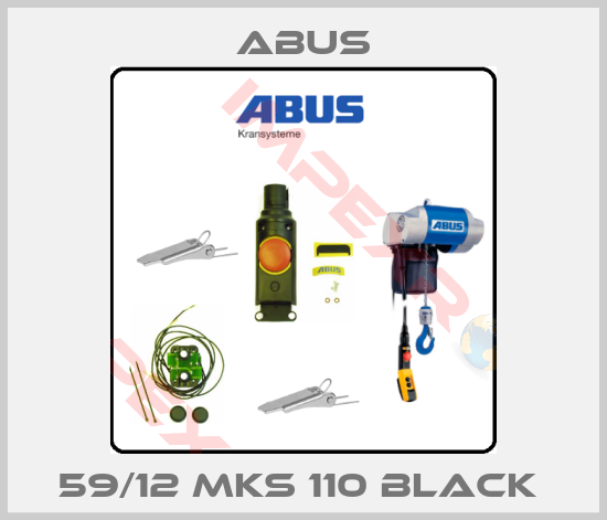 Abus-59/12 MKS 110 BLACK 