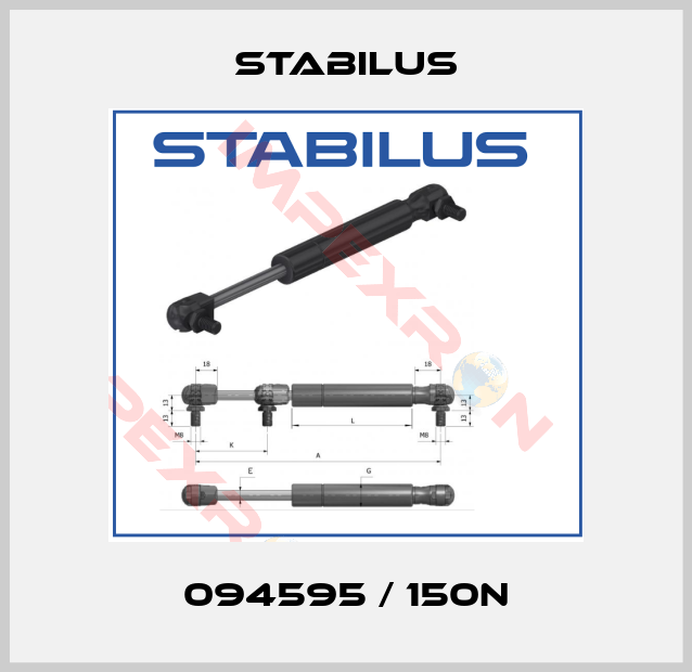 Stabilus-094595 / 150N