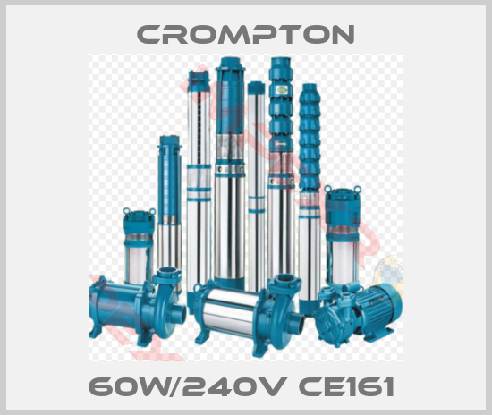 Crompton-60W/240V CE161 