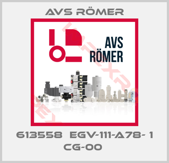 Avs Römer-613558  EGV-111-A78- 1 CG-00 