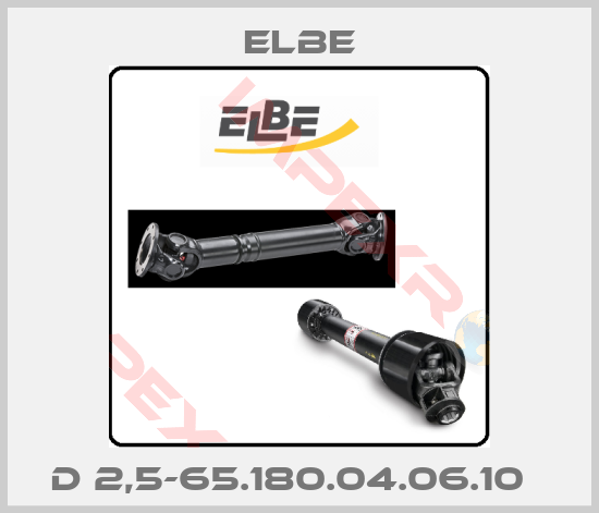 Elbe-D 2,5-65.180.04.06.10  