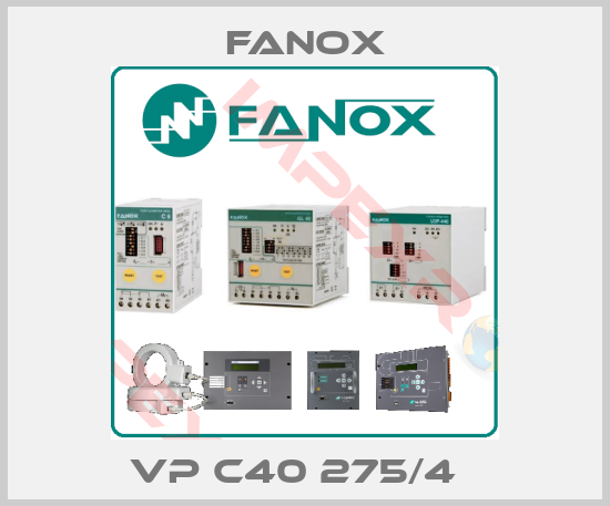Fanox-VP C40 275/4  