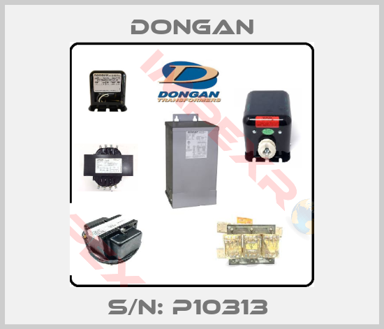Dongan-s/n: P10313 