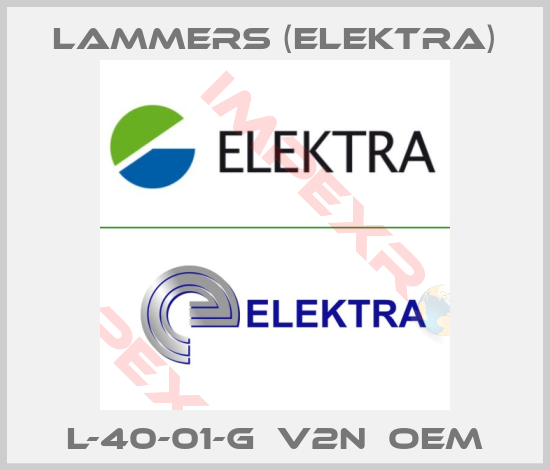 Lammers (Elektra)-L-40-01-G  V2N  OEM
