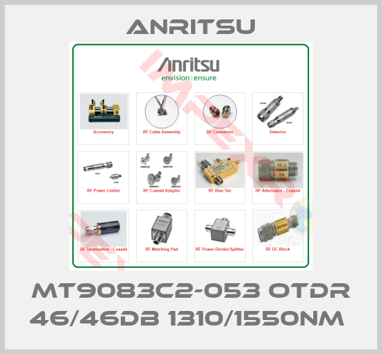 Anritsu-MT9083C2-053 OTDR 46/46dB 1310/1550nm 