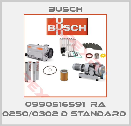 Busch-0990516591  RA 0250/0302 D Standard 