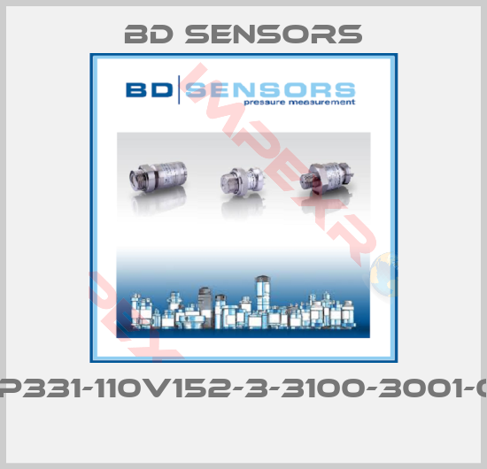 Bd Sensors-DMP331-110V152-3-3100-3001-000 