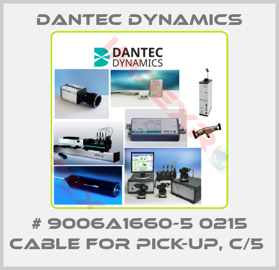 Dantec Dynamics-# 9006A1660-5 0215 Cable for pick-up, C/5 