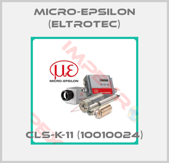 Micro-Epsilon (Eltrotec)-CLS-K-11 (10010024)