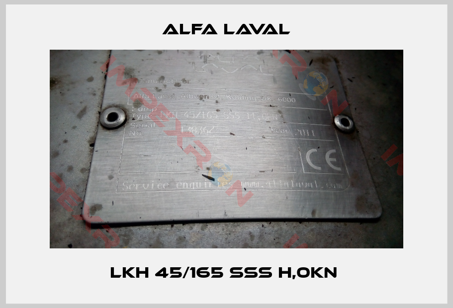 Alfa Laval-LKH 45/165 SSS H,0KN 