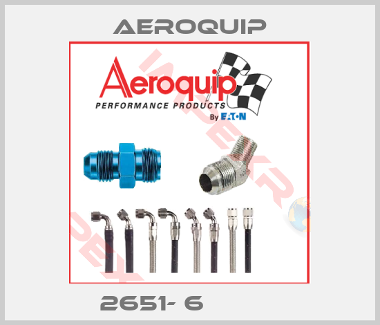 Aeroquip-2651- 6          