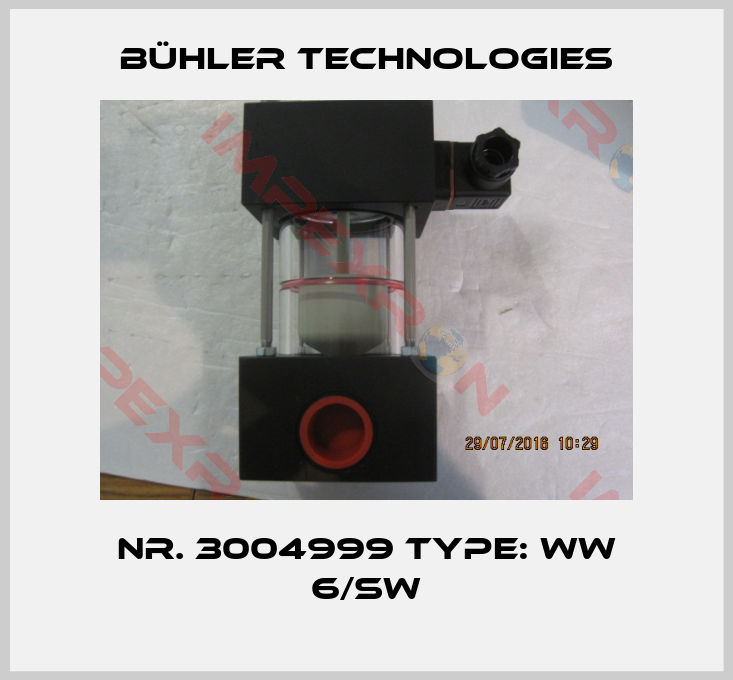 Bühler Technologies-Nr. 3004999 Type: WW 6/SW