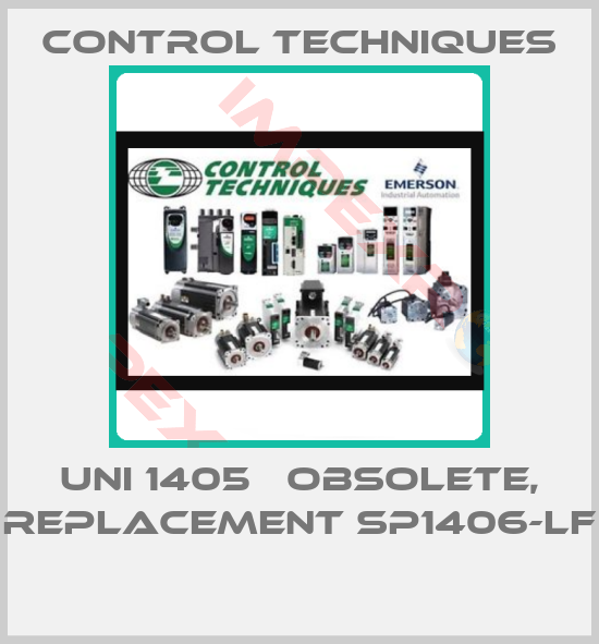 Control Techniques-UNI 1405   obsolete, replacement SP1406-LF 