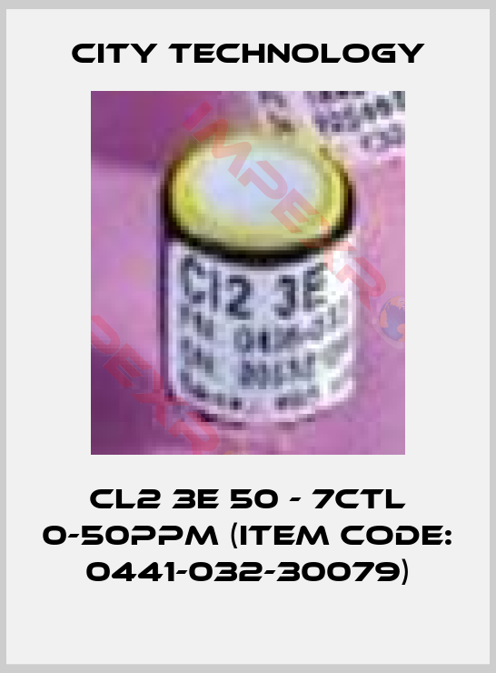 City Technology-Cl2 3E 50 - 7CTL 0-50ppm (Item Code: 0441-032-30079)