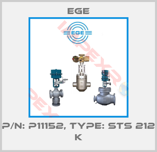 Ege-p/n: P11152, Type: STS 212 K