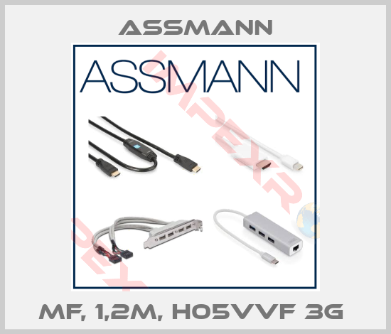 Assmann-MF, 1,2M, H05VVF 3G 