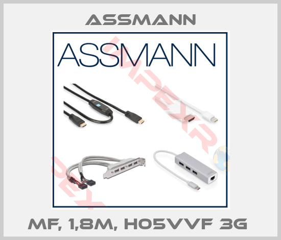 Assmann-MF, 1,8M, H05VVF 3G 
