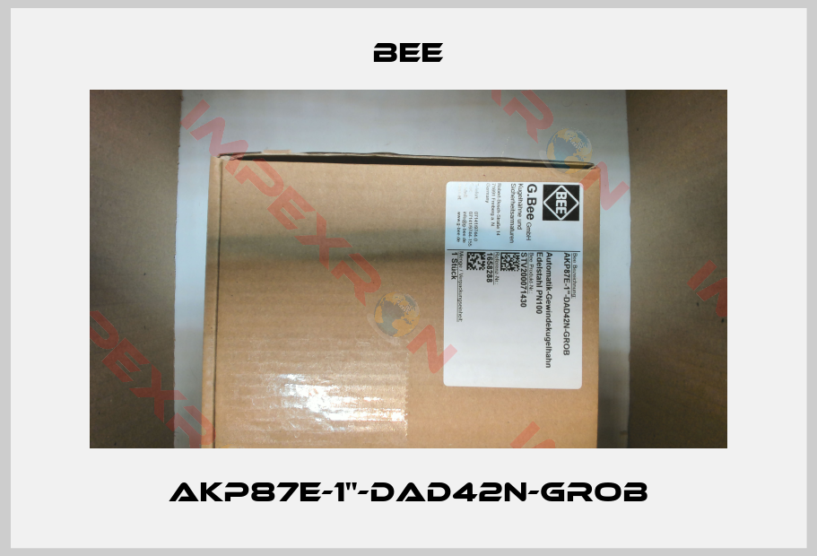 BEE-AKP87E-1"-DAD42N-GROB