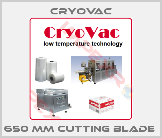 Cryovac-650 MM CUTTING BLADE 