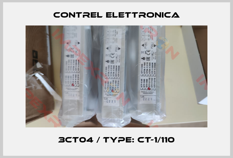 Contrel Elettronica-3CT04 / Type: CT-1/110