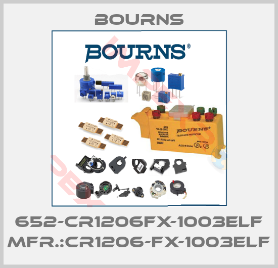 Bourns-652-CR1206FX-1003ELF Mfr.:CR1206-FX-1003ELF