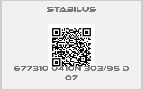 Stabilus-677310 0410N 303/95 D 07