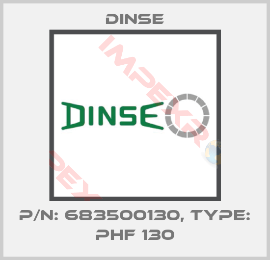 Dinse-P/N: 683500130, Type: PHF 130