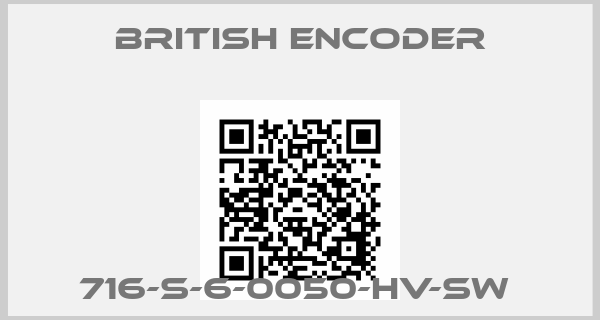British Encoder-716-S-6-0050-HV-SW 