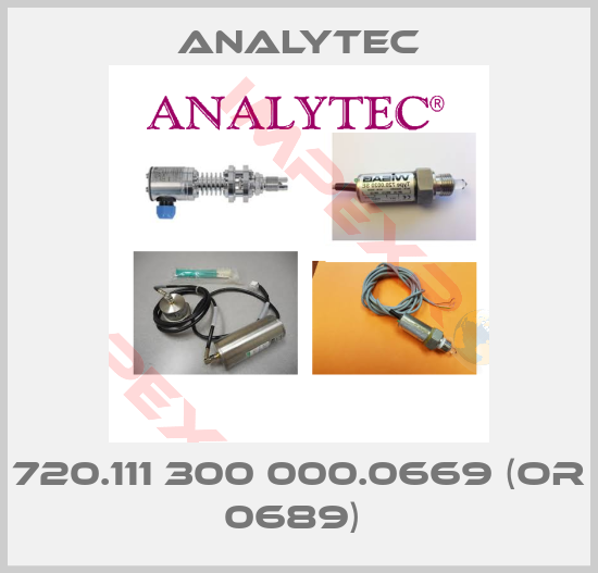 Analytec-720.111 300 000.0669 (OR 0689) 