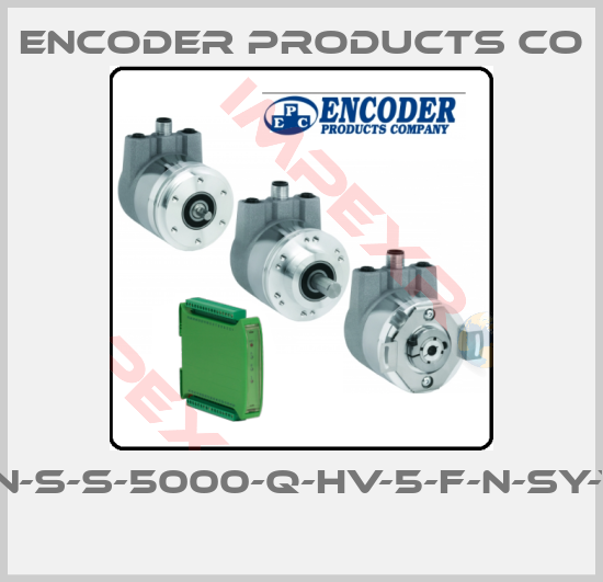 Encoder Products Co-725N-S-S-5000-Q-HV-5-F-N-SY-Y-CE 
