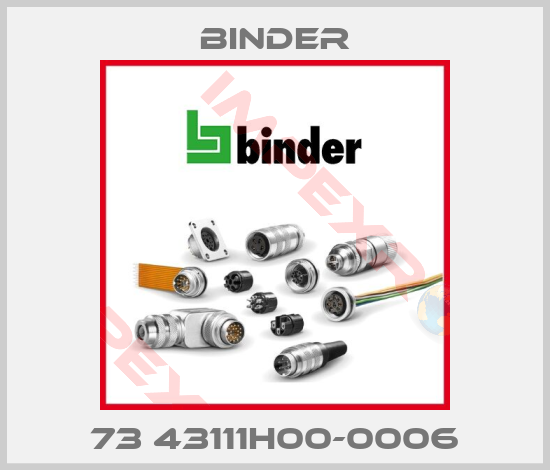 Binder-73 43111H00-0006