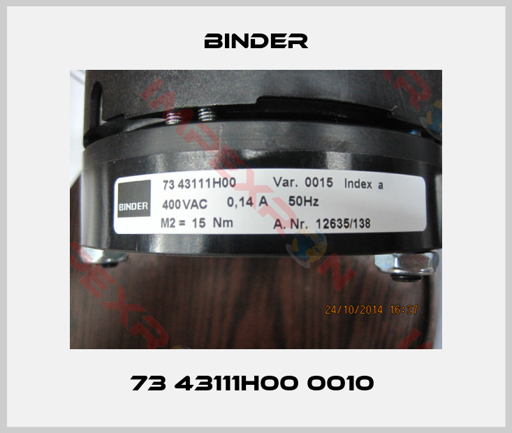 Binder-73 43111H00 0010 