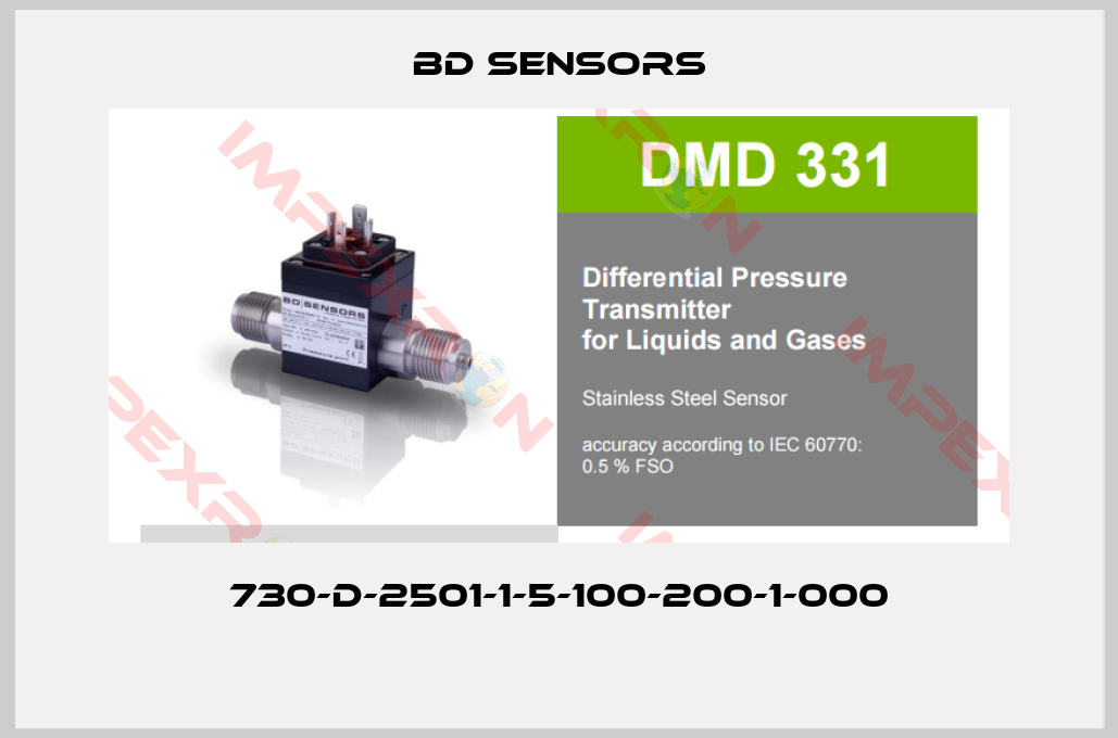 Bd Sensors-730-D-2501-1-5-100-200-1-000 