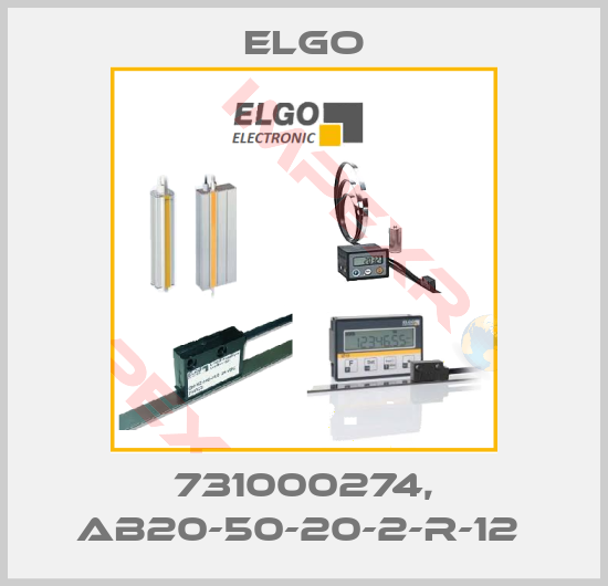 Elgo-731000274, AB20-50-20-2-R-12 