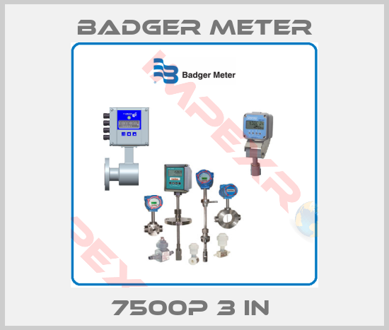 Badger Meter-7500P 3 IN 