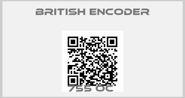British Encoder-755 OC 
