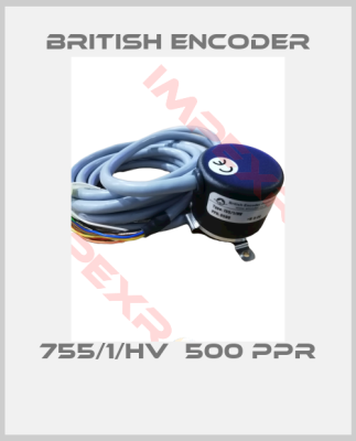 British Encoder-755/1/HV  500 PPR
