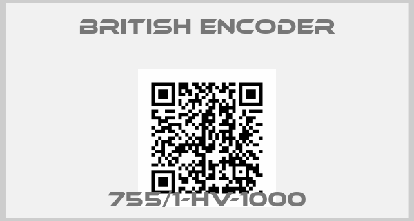 British Encoder-755/1-HV-1000
