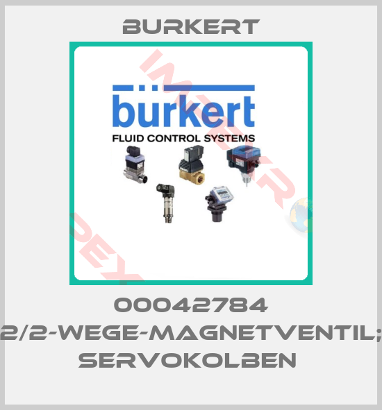 Burkert-00042784 2/2-WEGE-MAGNETVENTIL; SERVOKOLBEN 