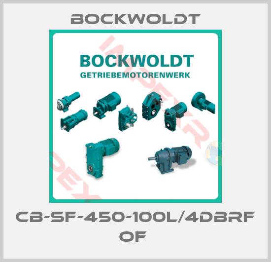 Bockwoldt-CB-SF-450-100L/4DBRF OF 
