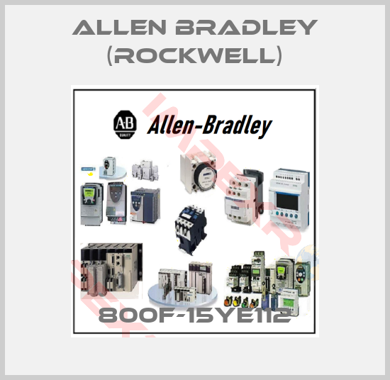 Allen Bradley (Rockwell)-800F-15YE112