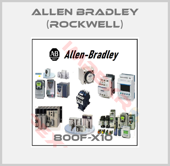 Allen Bradley (Rockwell)-800F-X10 