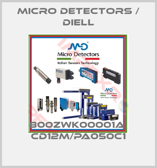 Micro Detectors / Diell-800ZWK00001A  CD12M/PA050C1