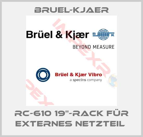 Bruel-Kjaer-RC-610 19"-Rack für externes Netzteil 