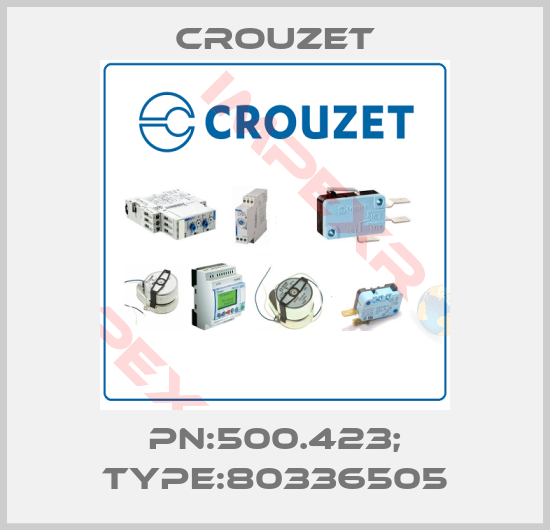 Crouzet-PN:500.423; Type:80336505