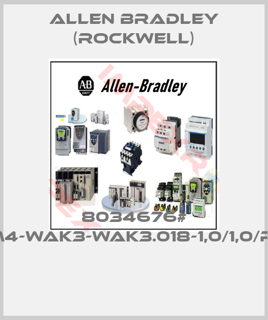 Allen Bradley (Rockwell)-8034676# FSM4-WAK3-WAK3.018-1,0/1,0/P100 