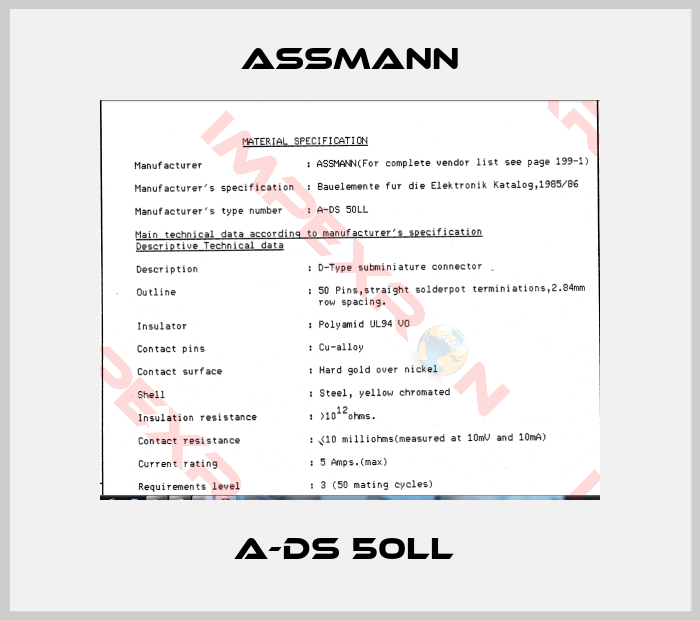 Assmann-A-DS 50LL 