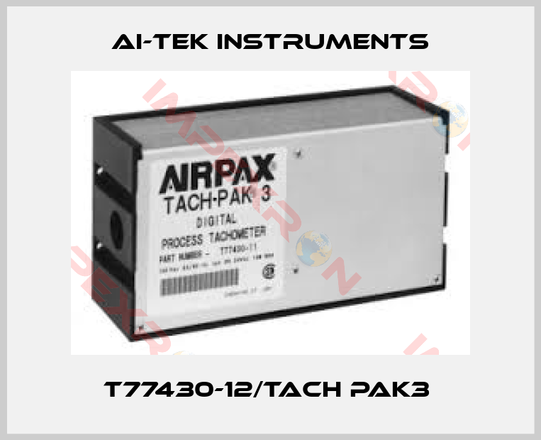AI-Tek Instruments-T77430-12/TACH PAK3 